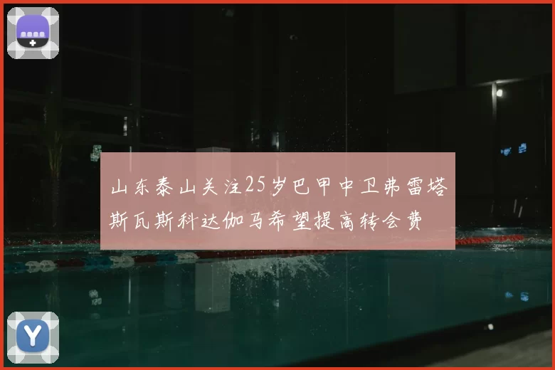 山东泰山关注25岁巴甲中卫弗雷塔斯瓦斯科达伽马希望提高转会费